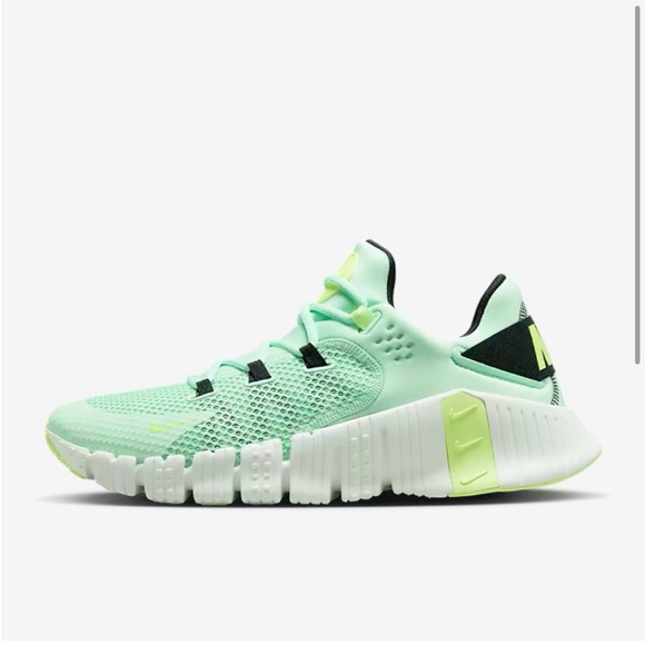 NWT: Nike Men's size 10 Free Metcon 4 workout shoes in Mint Foam/ Barely Green - Picture 2 of 7
